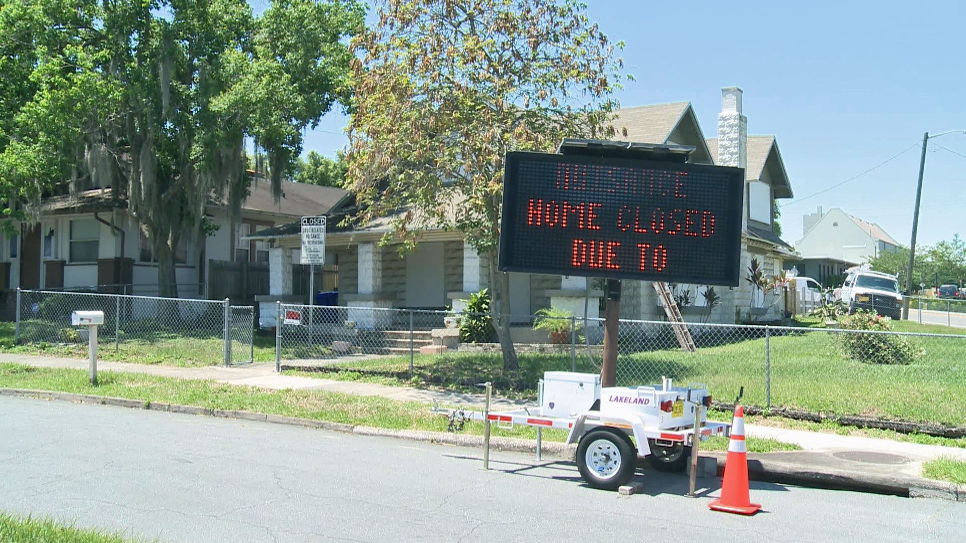 City closes Lakeland nuisance house