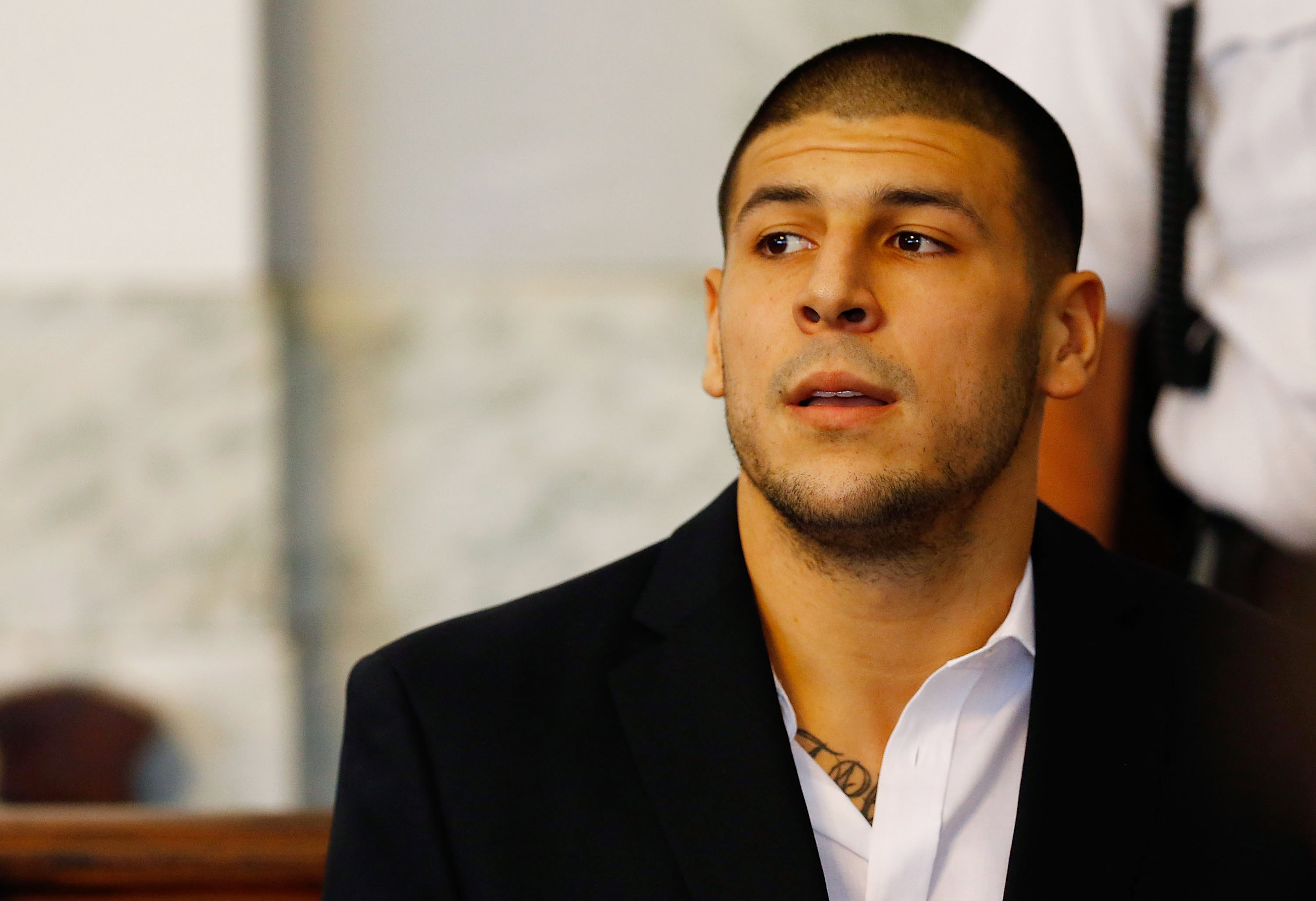 Aaron Hernandez Charged With Witness Intimidation