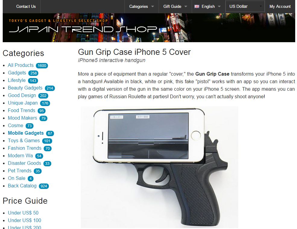 iPhone gun case is an accident waiting to happen