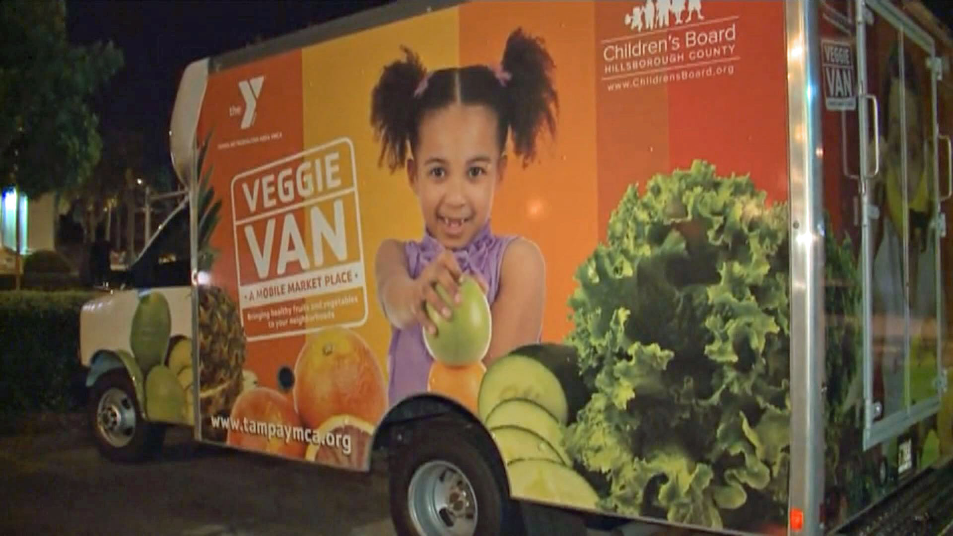 YMCA Veggie Van rolling through the Bay area