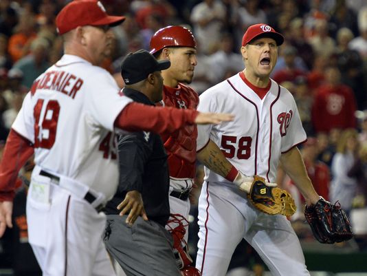 Papelbon Harper fight (2nd angle) 