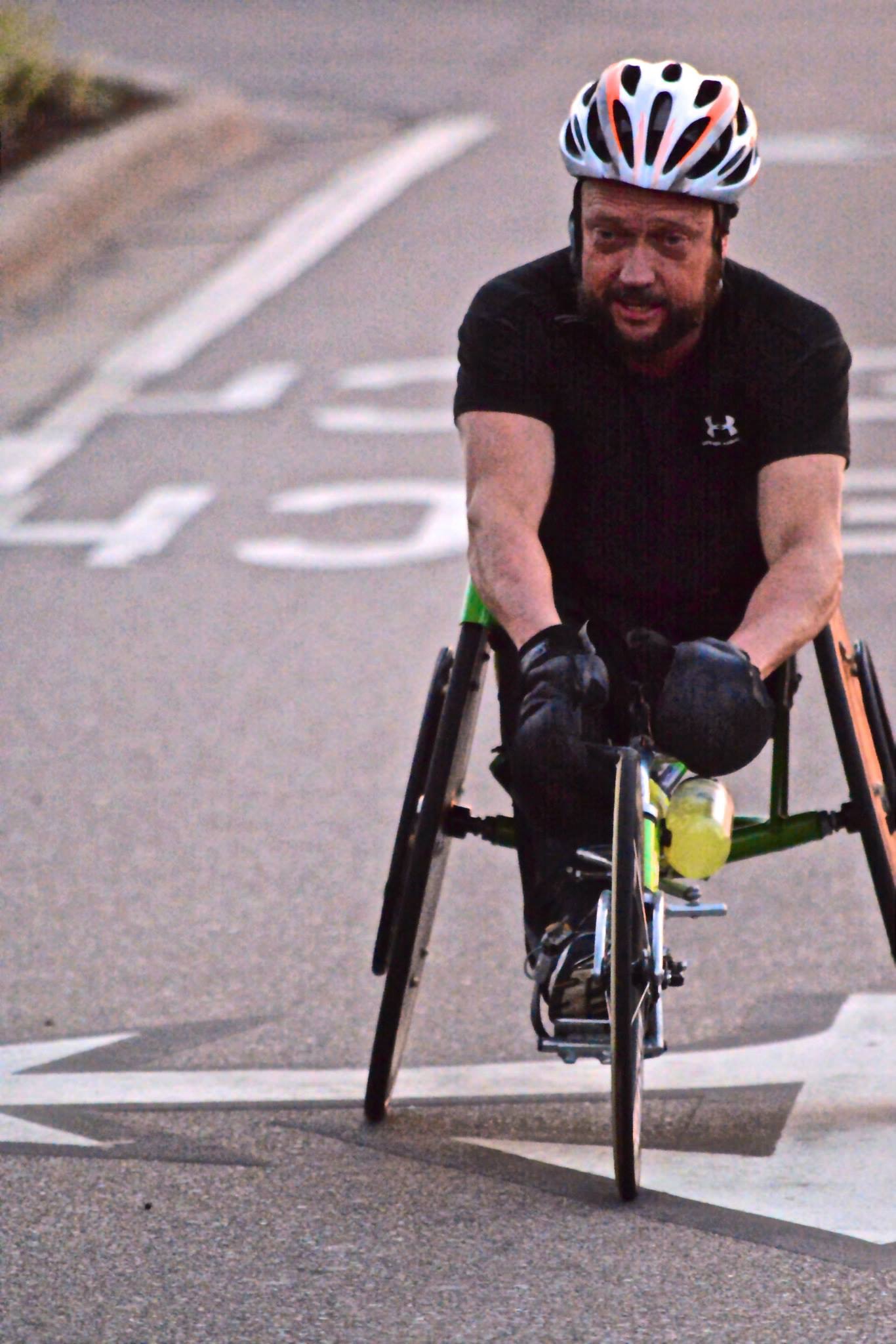 Man to race Boston Marathon from wheelchair