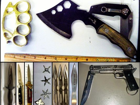 What does the TSA do with confiscated items?