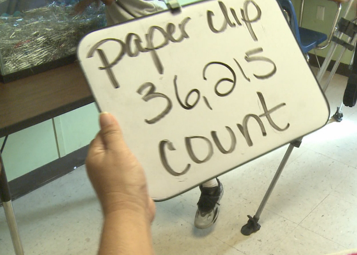 Polk students collect paper clips in Holocaust project