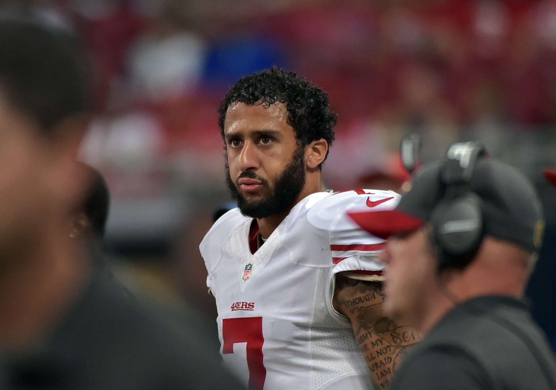 49ers bench Blaine Gabbert, will start Colin Kaepernick at QB