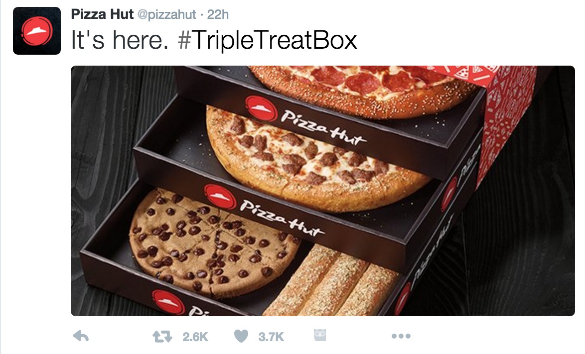 What diet? Pizza Hut debuts triple decker pizza box