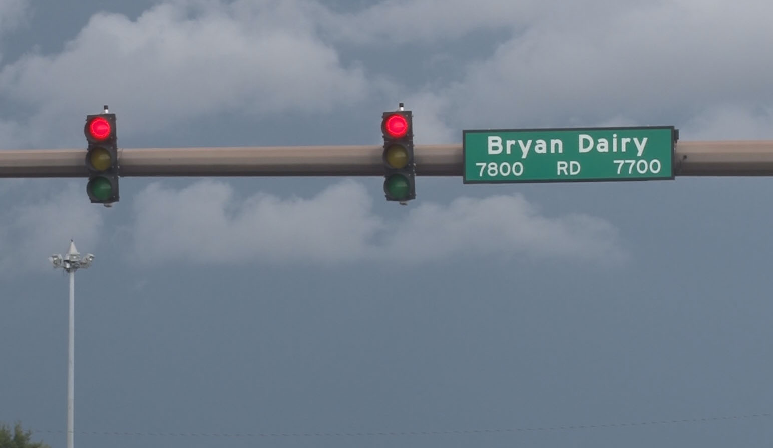 Road Warrior gets lights adjusted at Bryan Dairy, Belcher roads