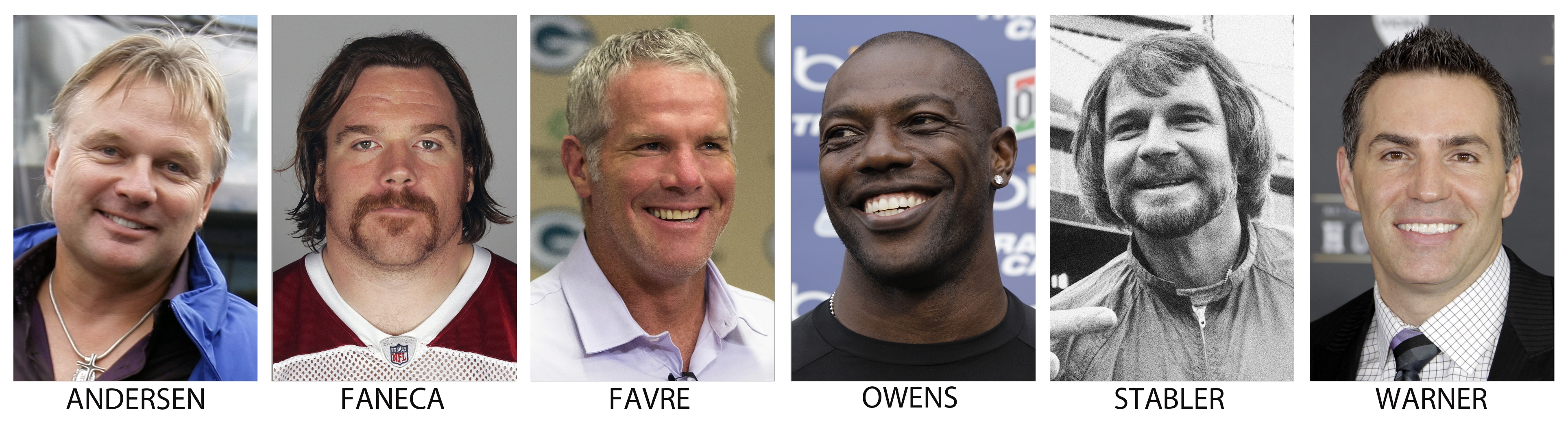 Pro Football Hall of Fame: Brett Favre, Terrell Owens nominated