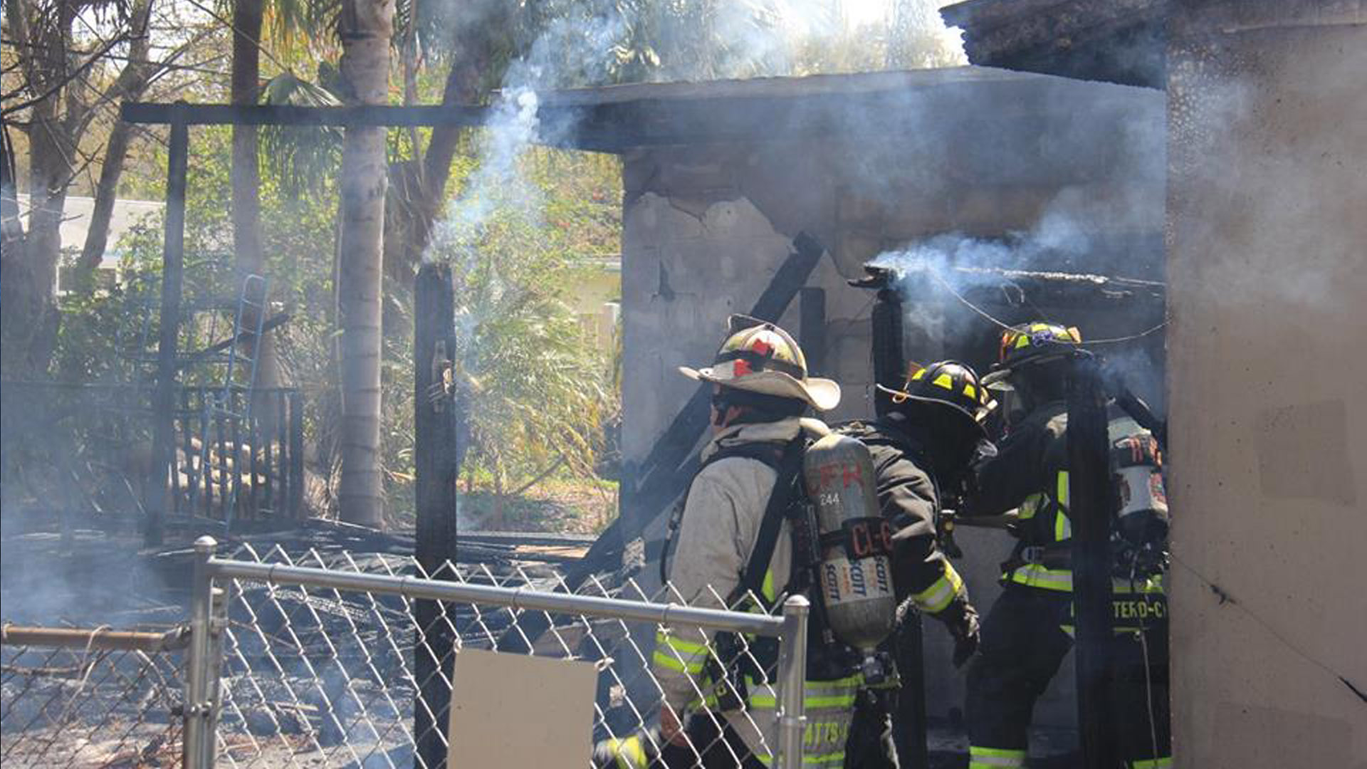 Clearwater firefighters tackle 2 structure fires