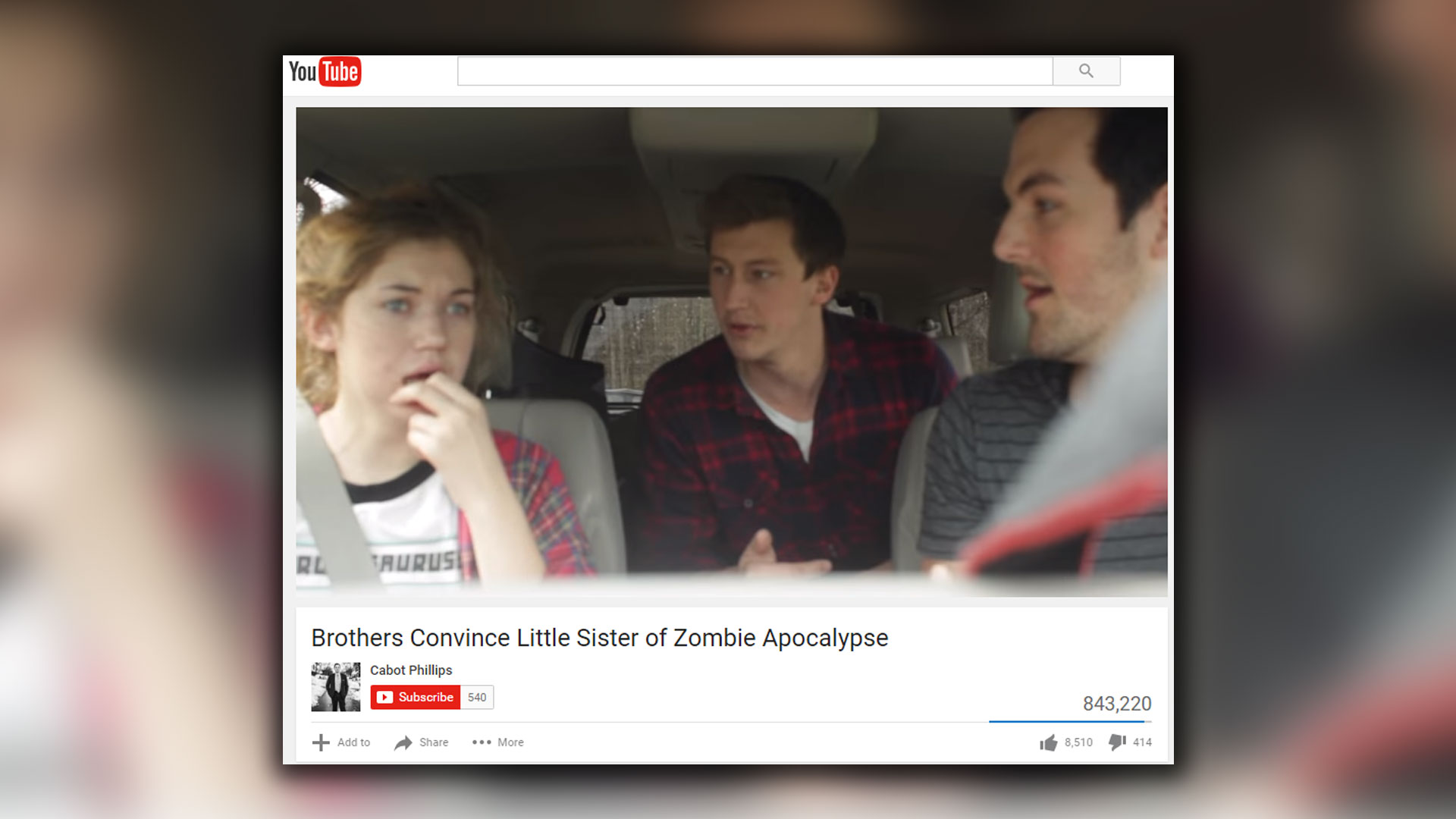 Watch Brothers Trick Sister With Zombie Attack After Wisdom Teeth 