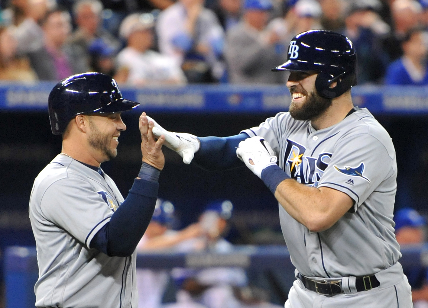 Rays Hit 4 Homers, Rout Blue Jays 13-2 