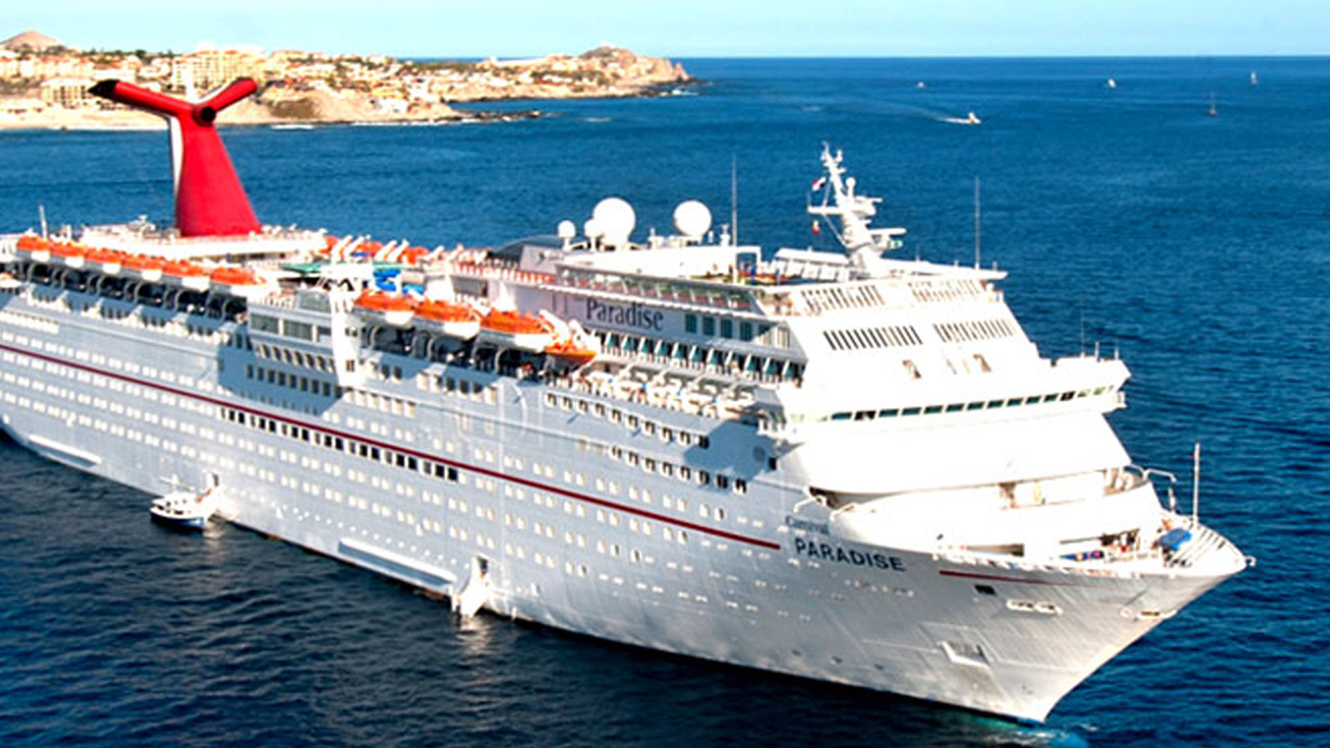 Carnival Paradise stuck in Port of Tampa