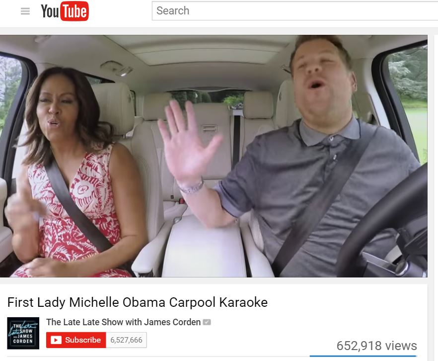 Michelle Obama slays 'Single Ladies' on Carpool Karaoke