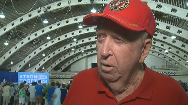 Clinton, former teacher meet at St. Pete rally - WTSP.com