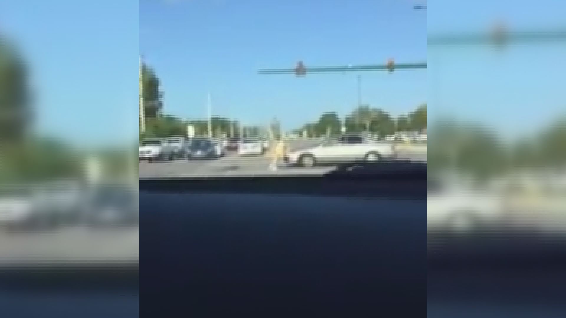 Florida crossing guard almost run over, driver arrested