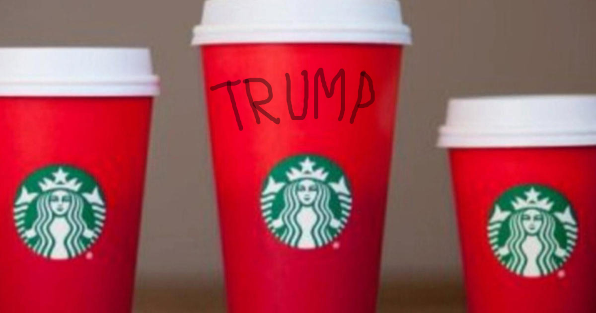 Donald Trump Supporters Get Starbucks Baristas to Write 'Trump' on Cups -  #TrumpCup Statement