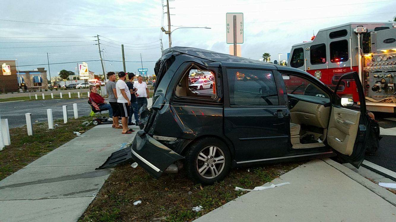 Crash closes US 19 in New Port Richey