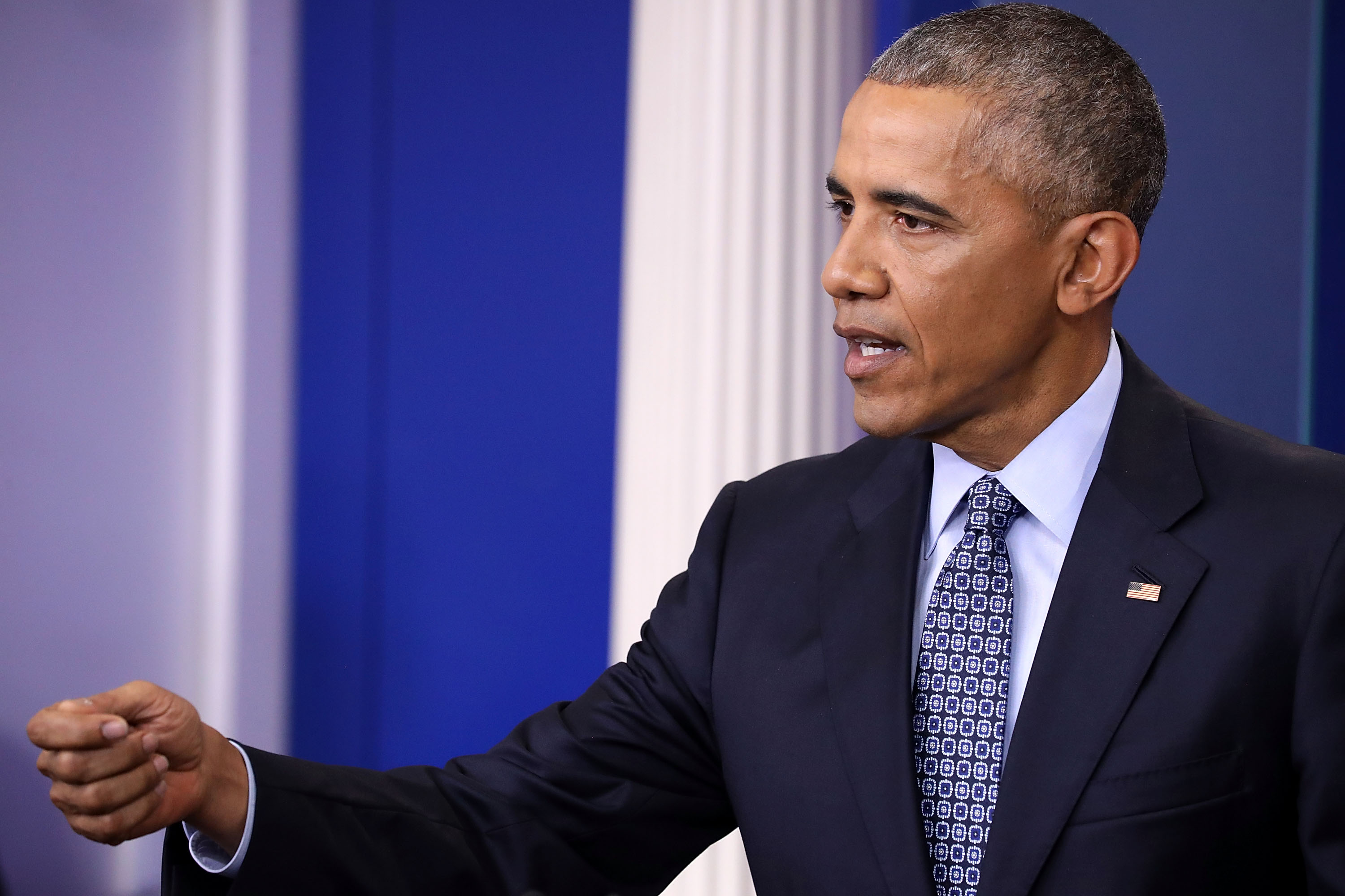 President Obama Holds his Final Press Conference 