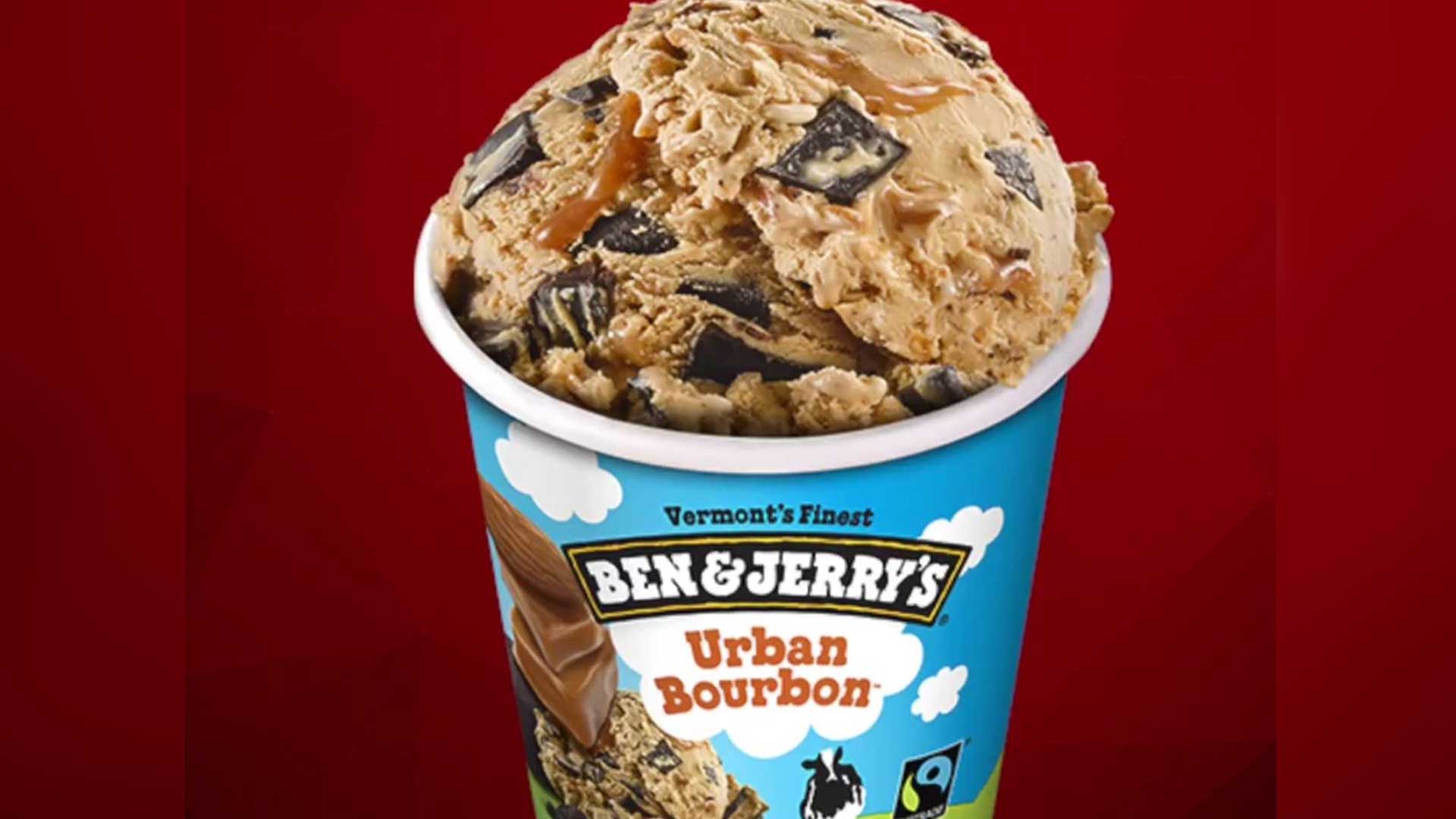 New from Ben & Jerry's Urban Bourbon ice cream