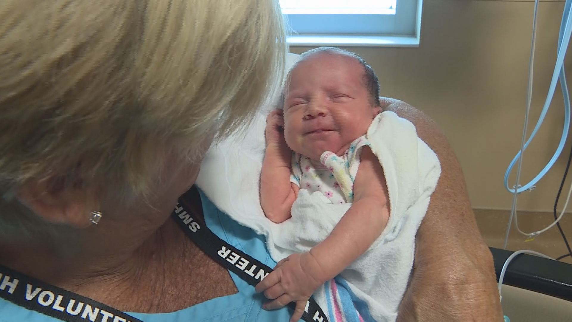 Sarasota hospital's volunteer cuddlers help babies go home sooner
