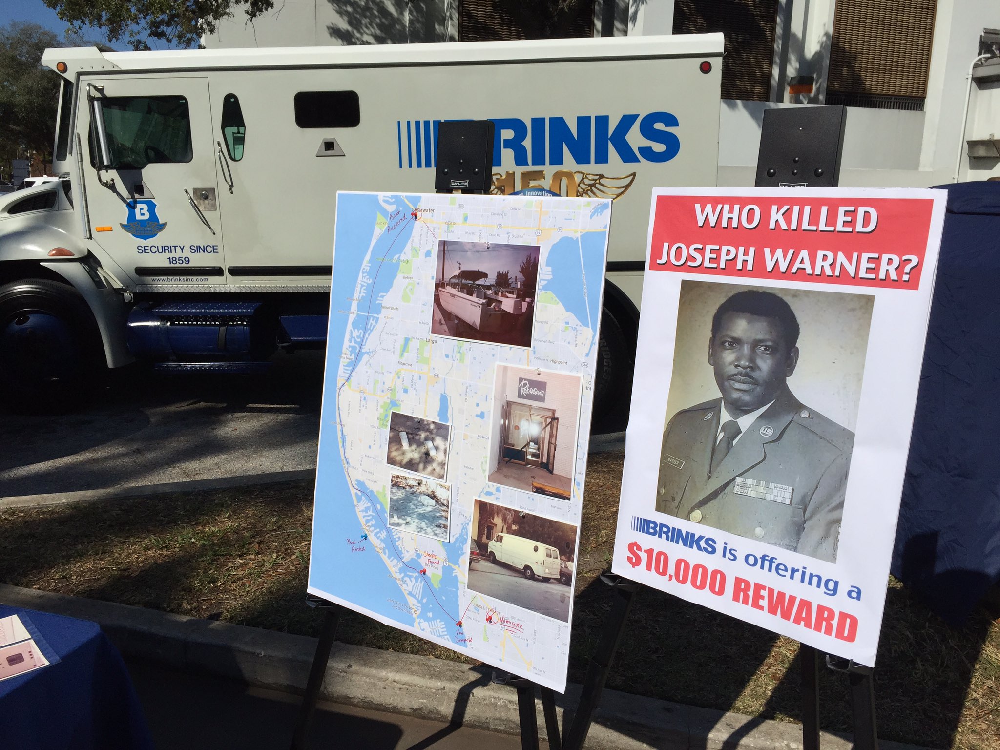 Police reopen cold case of 1982 murder of Brink's truck driver