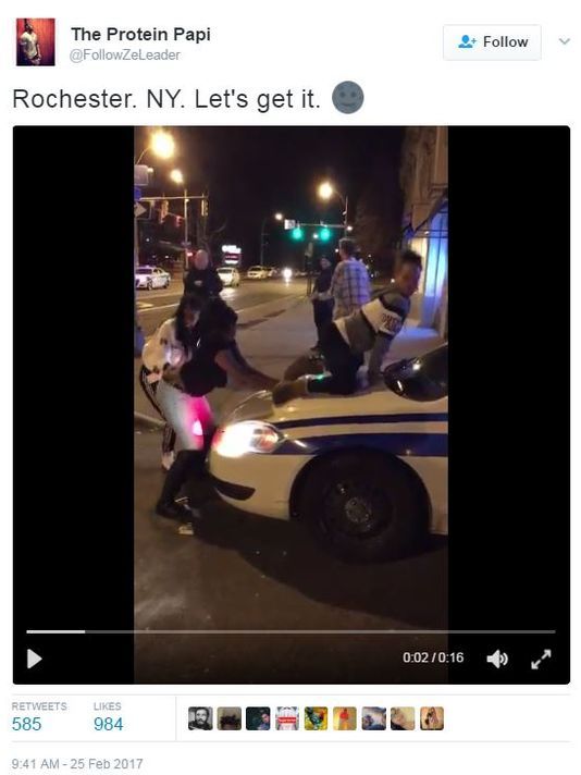 Police Respond To Video Of Women Twerking On Patrol Car 