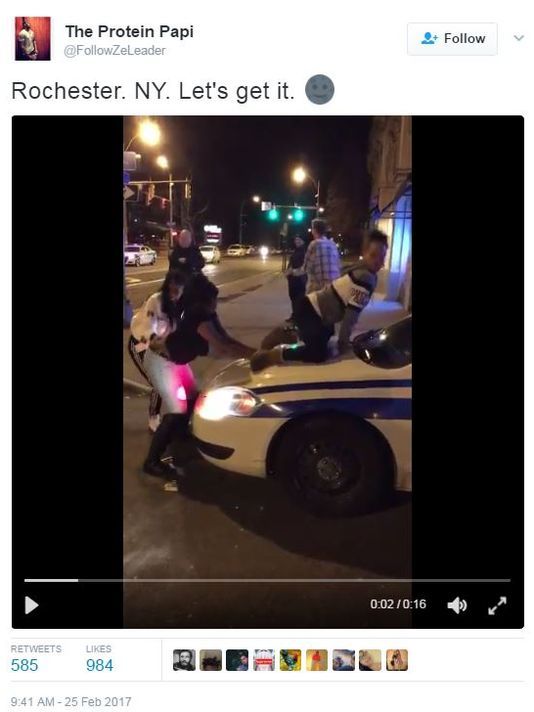 Police respond to video of women twerking on patrol car