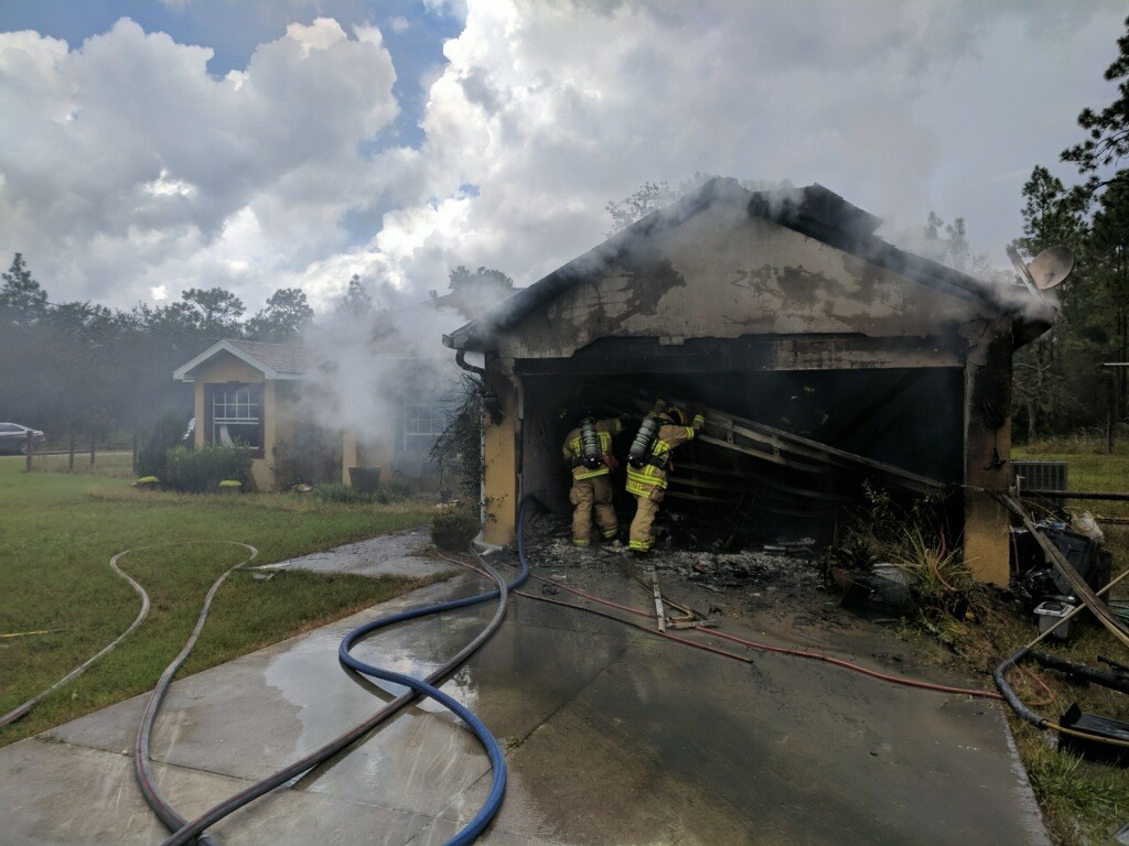 St. Petersburg house destroyed in fire after lightning strike