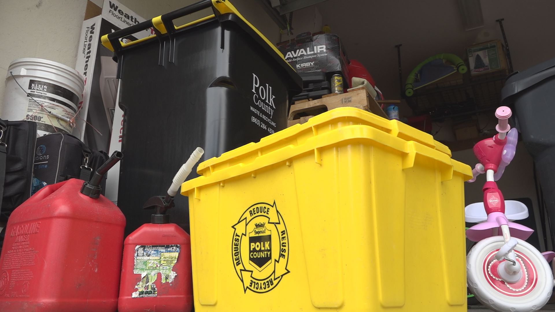Polk County residents upset over new recycling bin distribution
