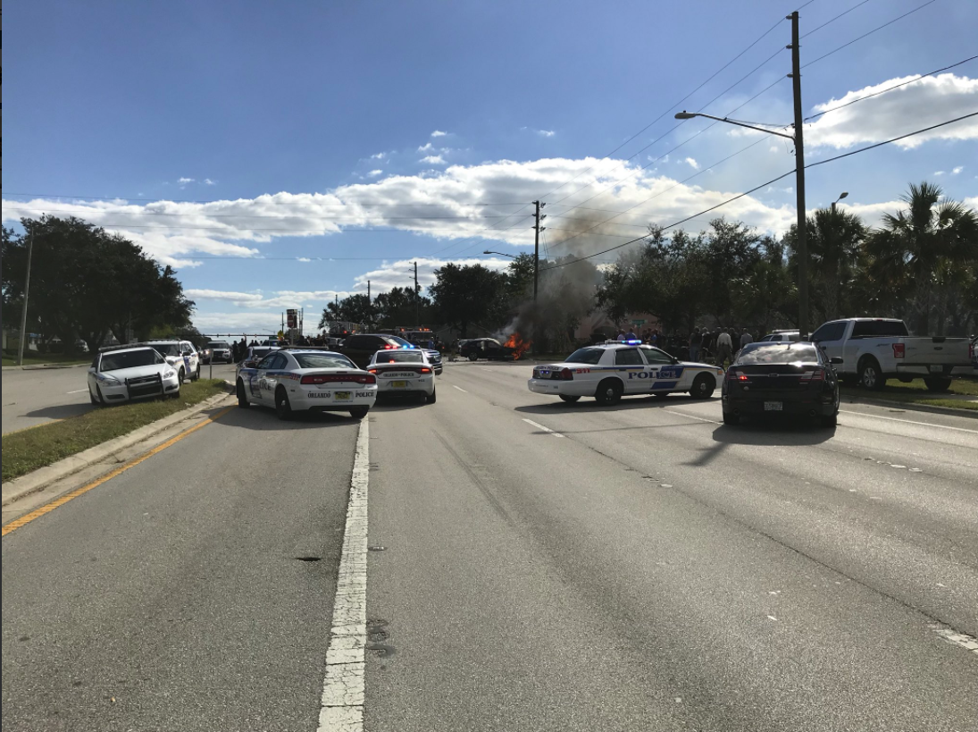 Suspects in custody after Orlando pollice chase ends in firey crash ...