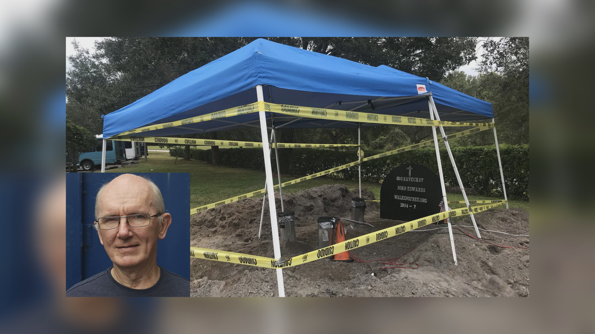 Former addict buries himself underground, brings awareness to nationwide opioid epidemic