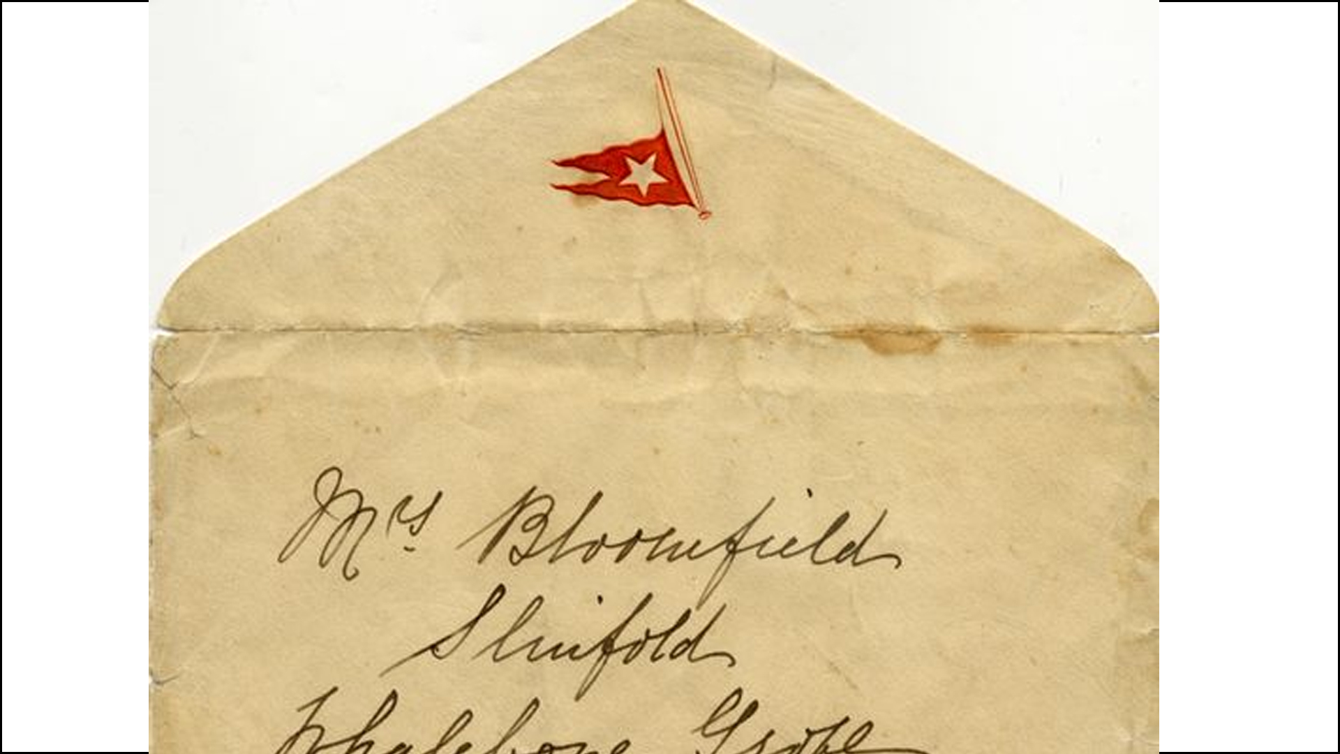 Letter written aboard the Titanic to be auctioned 