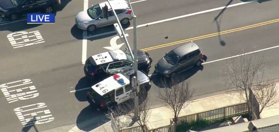 L.A. carjacking suspect surrenders to police after standoff, pursuit ...