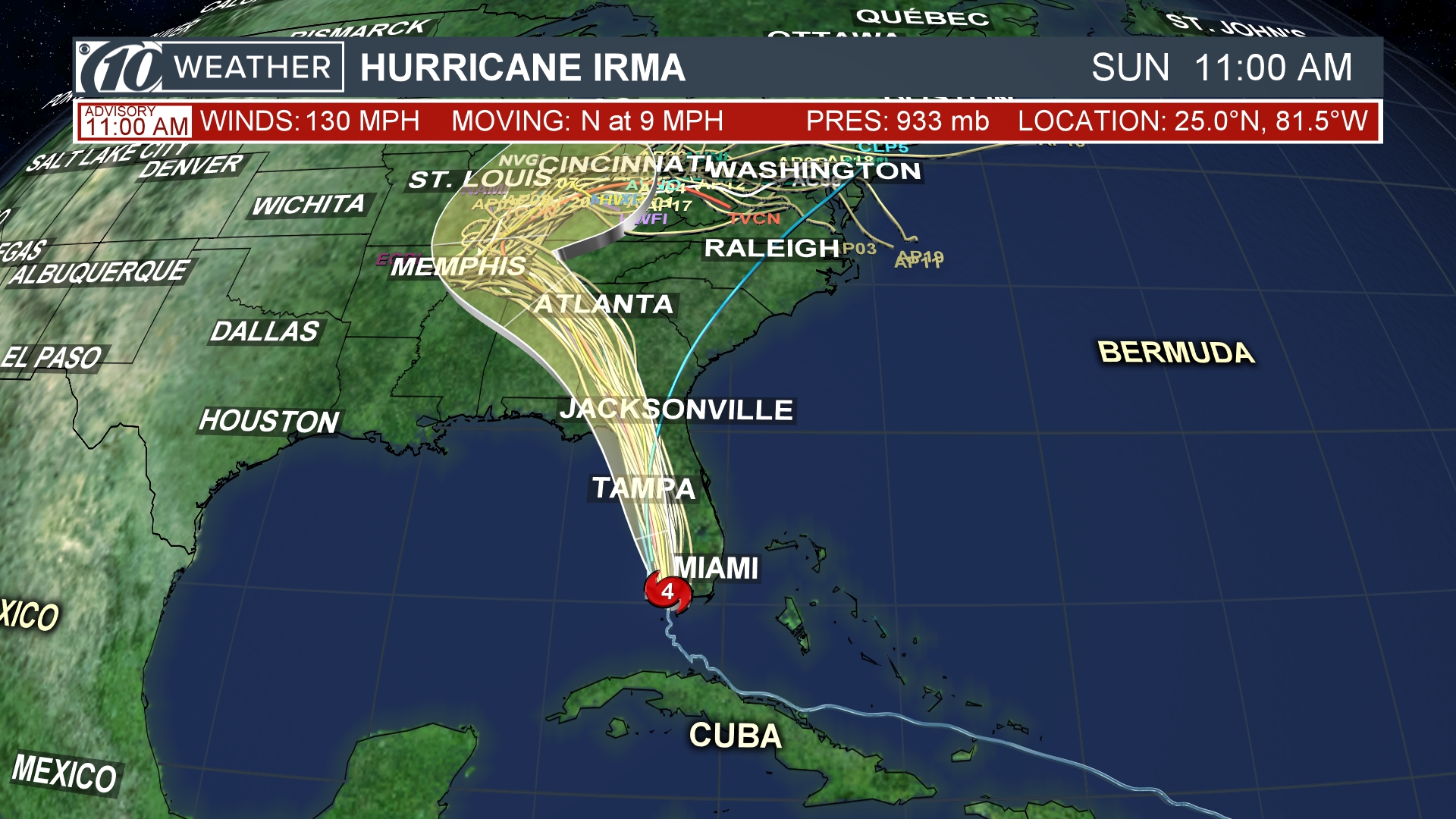 Live Hurricane Irma blog: Tornado watch across Tampa Bay area until ...